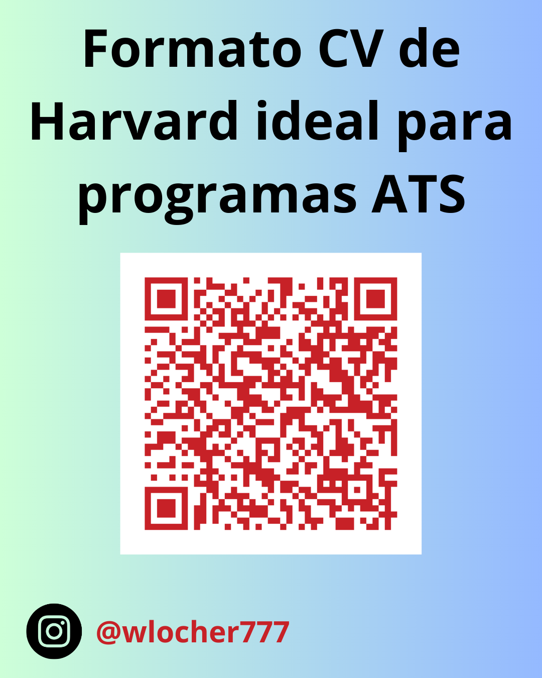 Formato CV de Harvard